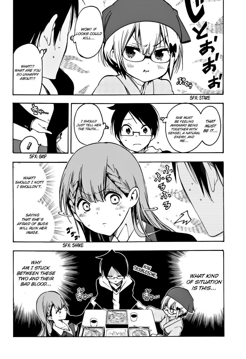 Bokutachi wa Benkyou ga Dekinai Chapter 27 page 11 - Chapter 27: The genius's distress in face of [X] as he thinks it over!