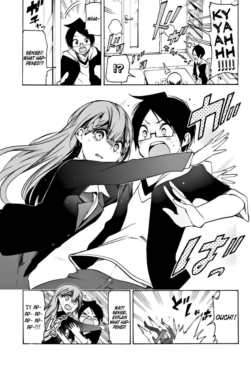 Bokutachi wa Benkyou ga Dekinai Chapter 27 page 16 - Chapter 27: The genius's distress in face of [X] as he thinks it over!