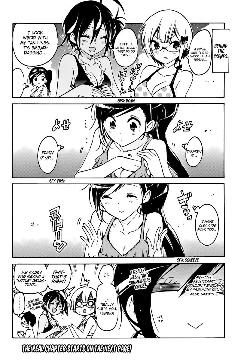 Bokutachi wa Benkyou ga Dekinai Chapter 27 page 3 - Chapter 27: The genius's distress in face of [X] as he thinks it over!