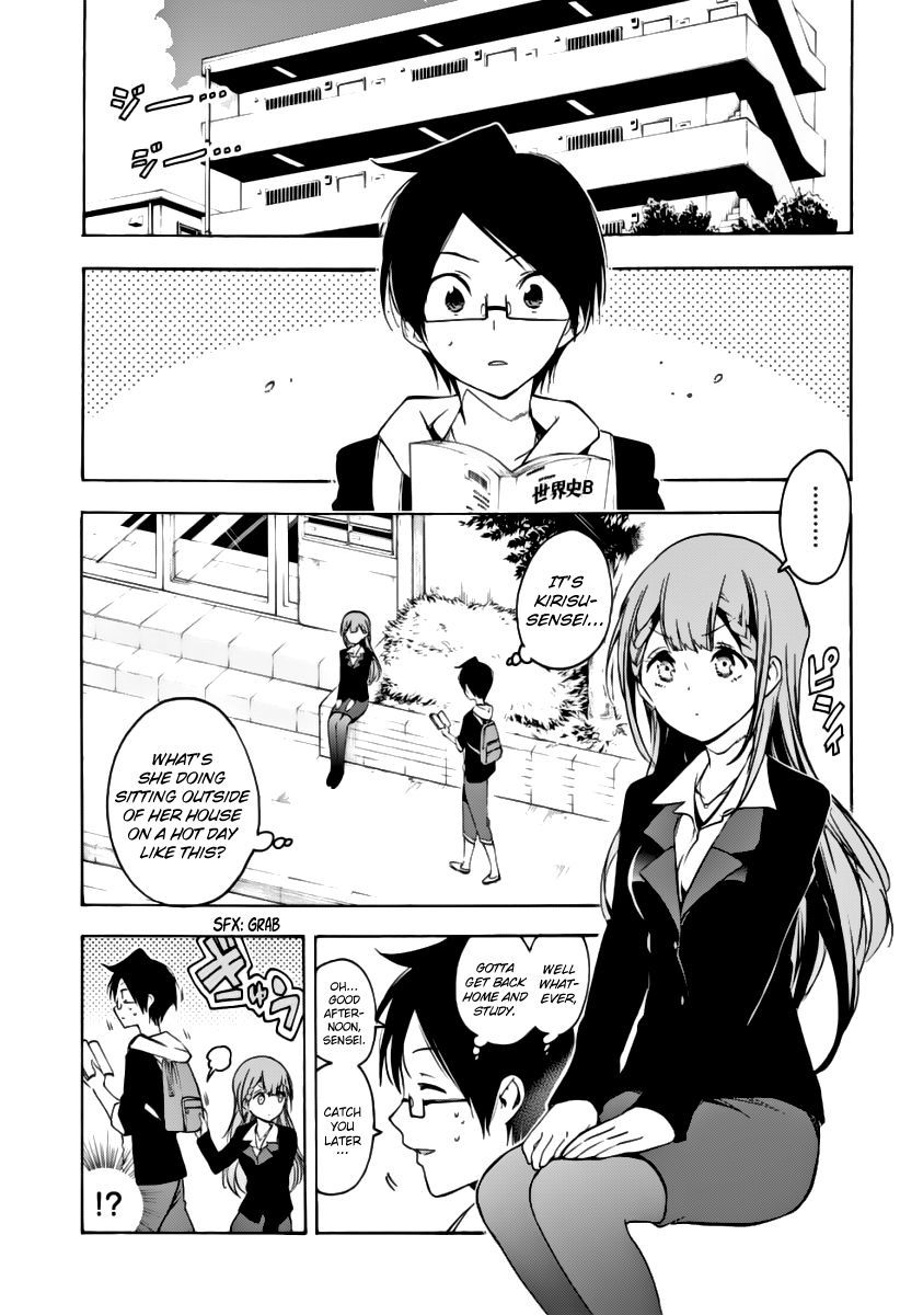 Bokutachi wa Benkyou ga Dekinai Chapter 27 page 4 - Chapter 27: The genius's distress in face of [X] as he thinks it over!