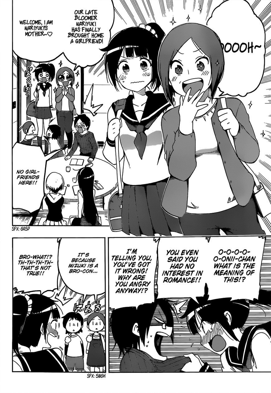 Bokutachi wa Benkyou ga Dekinai Chapter 3 page 11 - Chapter 3: The geniuses visiting is a serious matter for [x]!