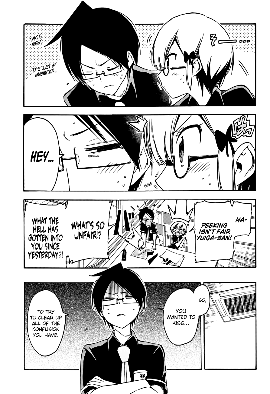 Bokutachi wa Benkyou ga Dekinai Chapter 30 page 10 - Chapter 30: However, the genius endeavors to study [X]