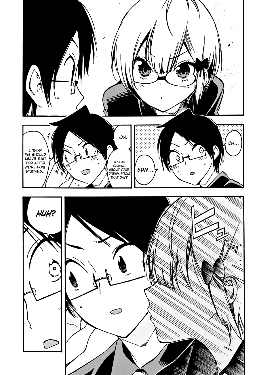 Bokutachi wa Benkyou ga Dekinai Chapter 30 page 8 - Chapter 30: However, the genius endeavors to study [X]