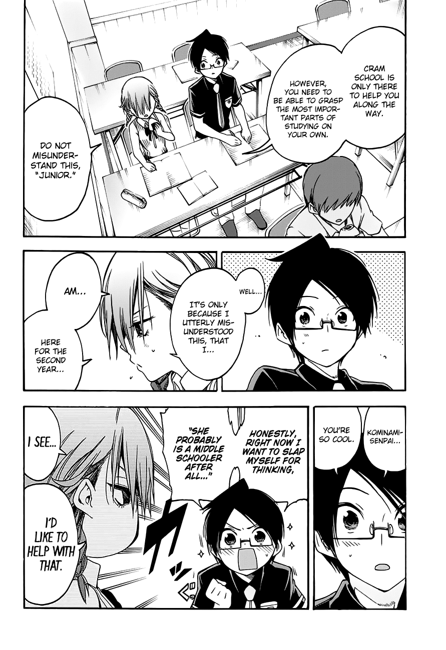Bokutachi wa Benkyou ga Dekinai Chapter 31 page 13 - Chapter 31: A lost lamb in a new environment meets [X]