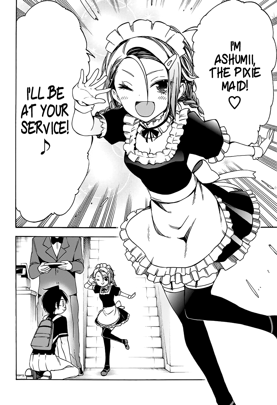 Bokutachi wa Benkyou ga Dekinai Chapter 31 page 19 - Chapter 31: A lost lamb in a new environment meets [X]