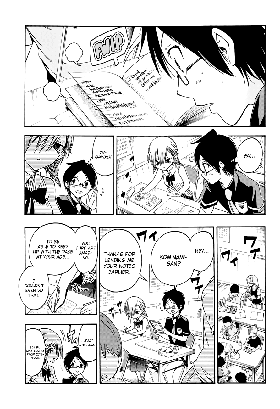 Bokutachi wa Benkyou ga Dekinai Chapter 31 page 8 - Chapter 31: A lost lamb in a new environment meets [X]