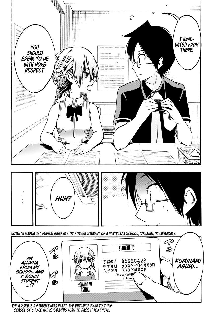 Bokutachi wa Benkyou ga Dekinai Chapter 31 page 9 - Chapter 31: A lost lamb in a new environment meets [X]
