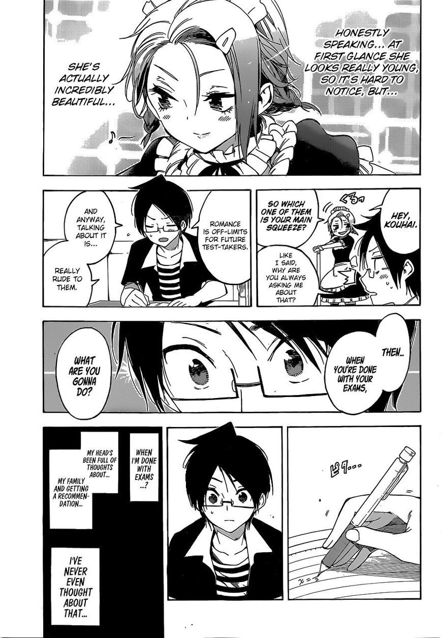 Bokutachi wa Benkyou ga Dekinai Chapter 33 page 18 - Chapter 33: When geniuses and predecessor come together, [X] experiences anguish