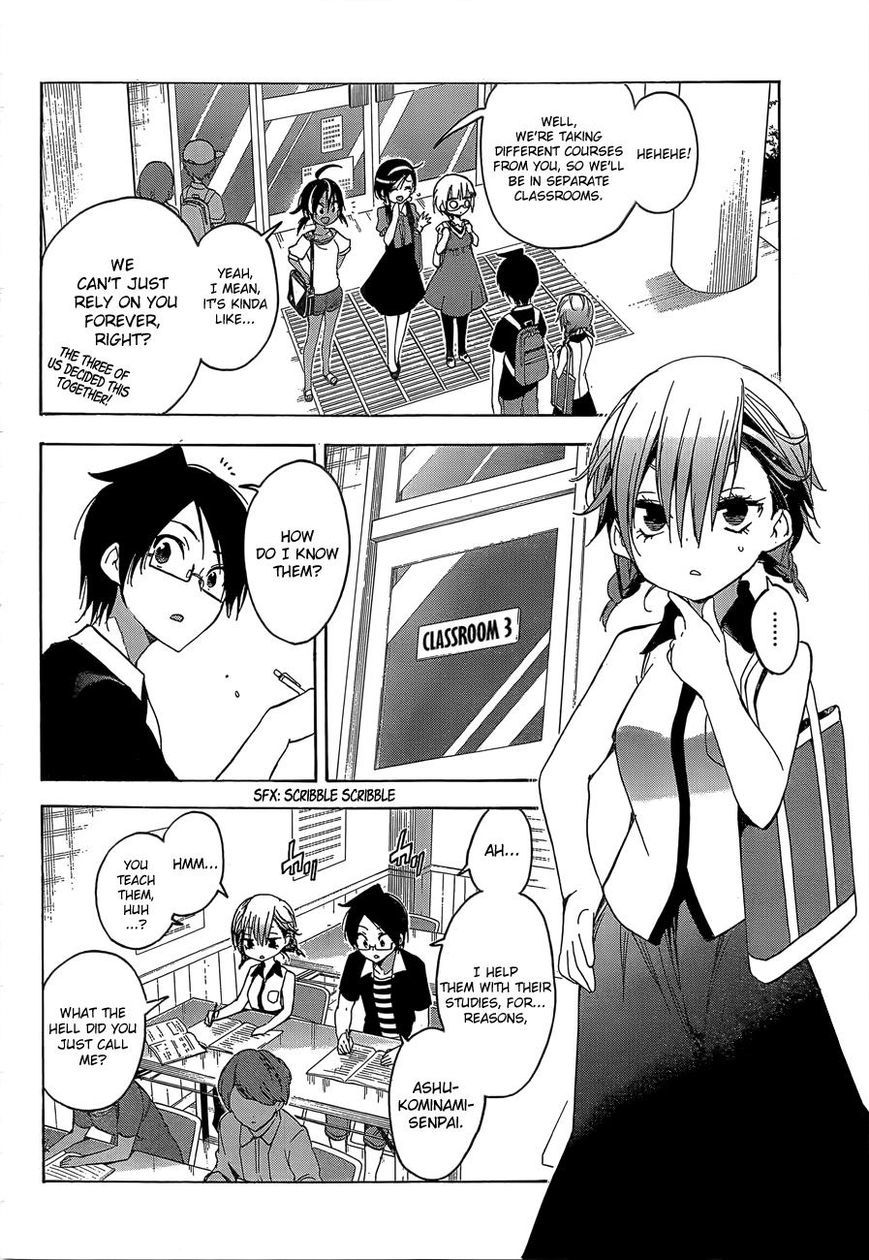 Bokutachi wa Benkyou ga Dekinai Chapter 33 page 3 - Chapter 33: When geniuses and predecessor come together, [X] experiences anguish