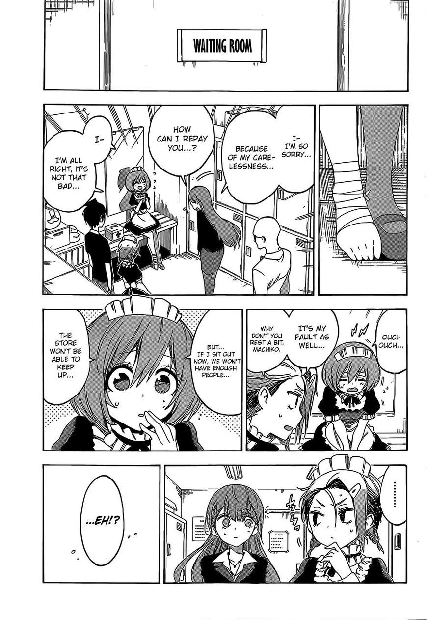 Bokutachi wa Benkyou ga Dekinai Chapter 34 page 10 - Chapter 34: Occasionally, the diligent predecessor serves [X]