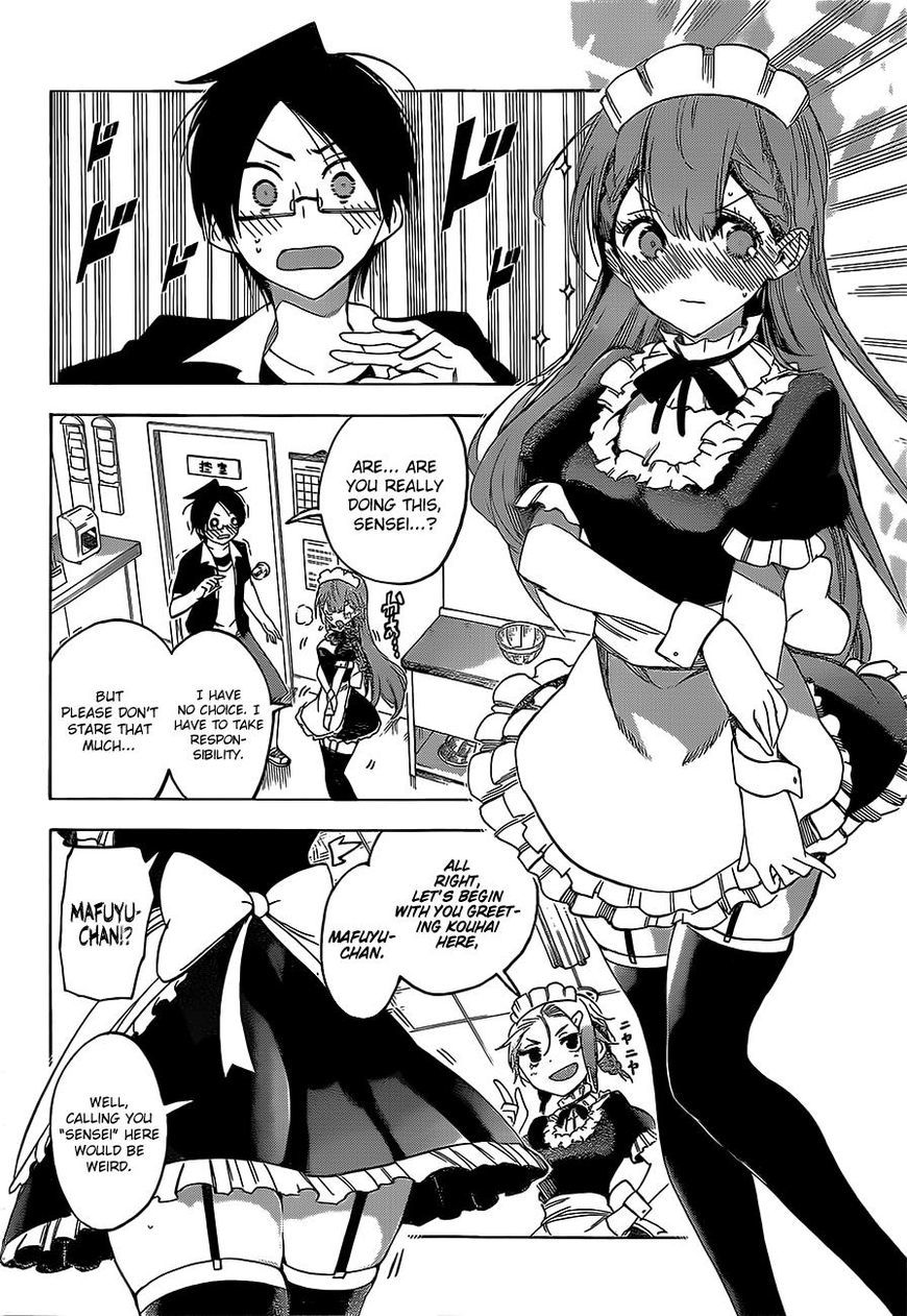 Bokutachi wa Benkyou ga Dekinai Chapter 34 page 11 - Chapter 34: Occasionally, the diligent predecessor serves [X]