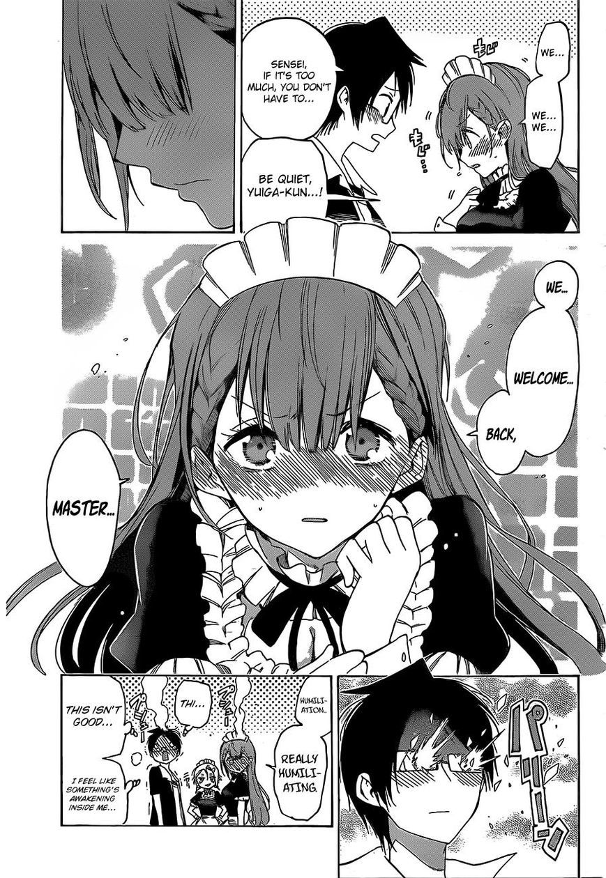 Bokutachi wa Benkyou ga Dekinai Chapter 34 page 12 - Chapter 34: Occasionally, the diligent predecessor serves [X]
