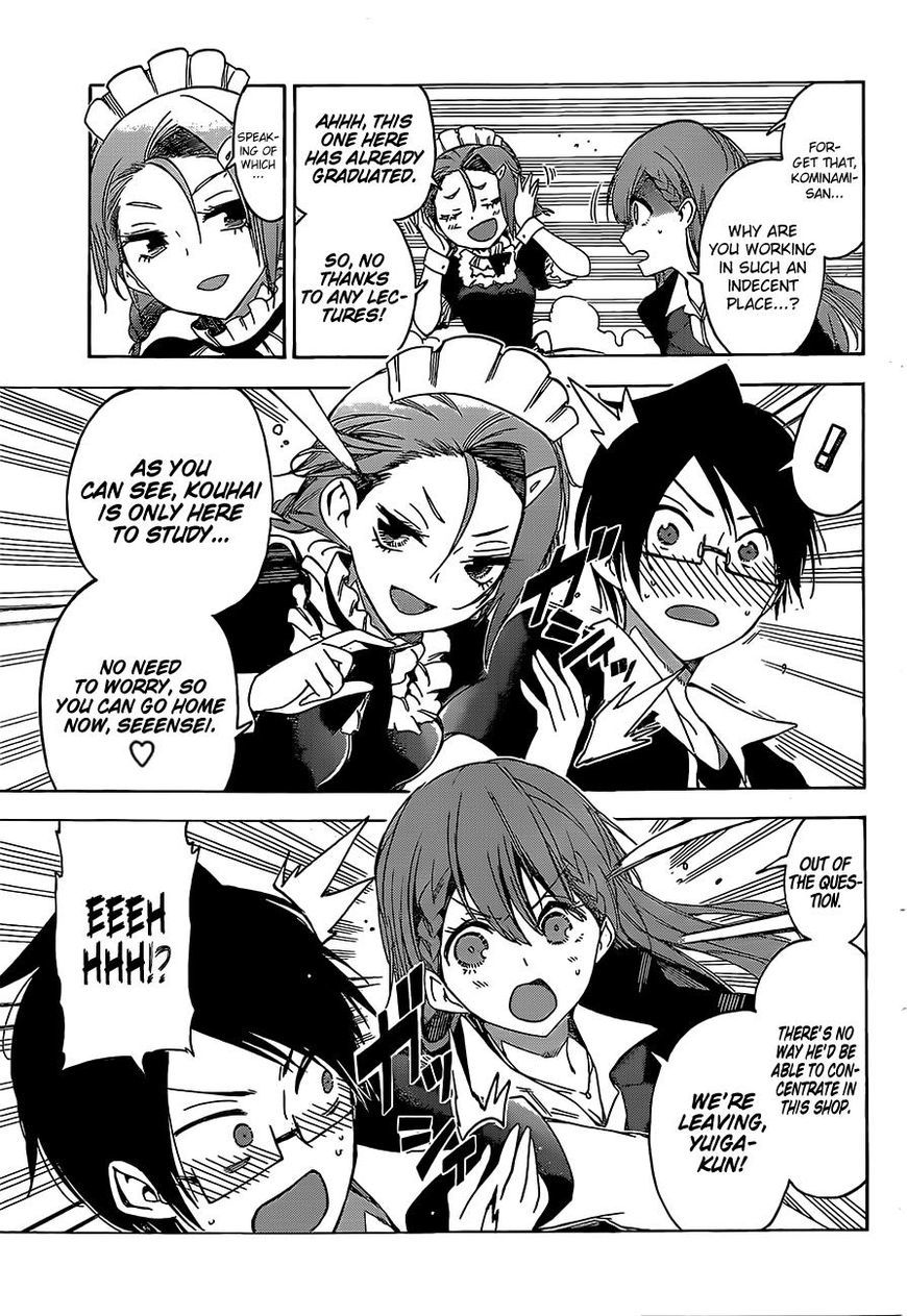 Bokutachi wa Benkyou ga Dekinai Chapter 34 page 8 - Chapter 34: Occasionally, the diligent predecessor serves [X]