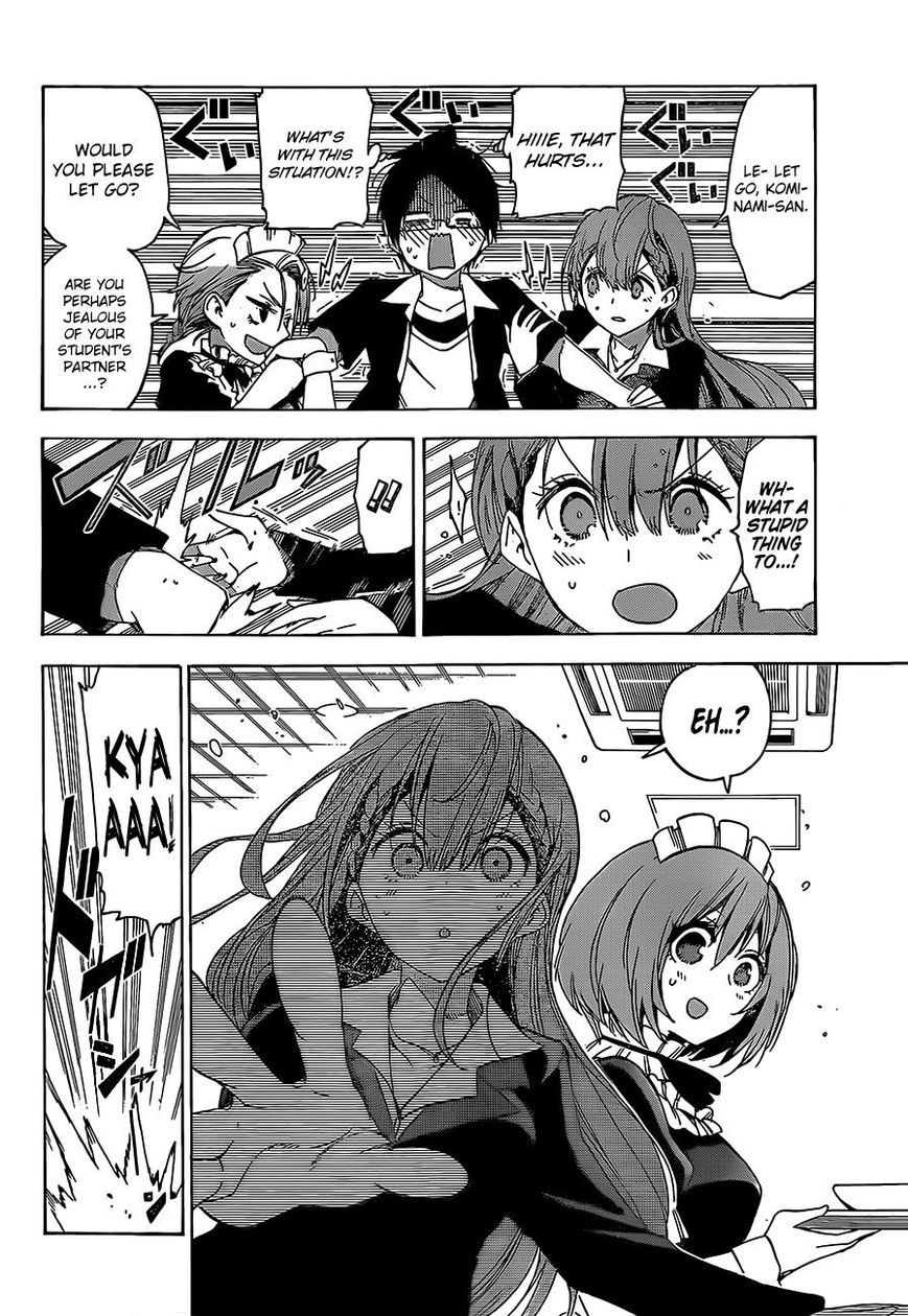 Bokutachi wa Benkyou ga Dekinai Chapter 34 page 9 - Chapter 34: Occasionally, the diligent predecessor serves [X]