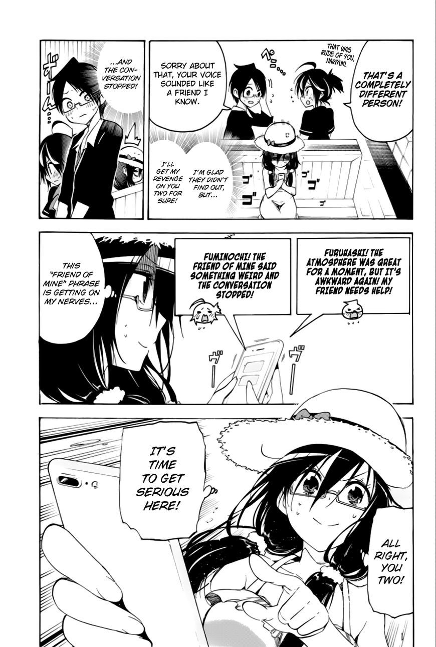 Bokutachi wa Benkyou ga Dekinai Chapter 35 page 10 - Chapter 35: The genius secretly dances around [X]’s nonsense