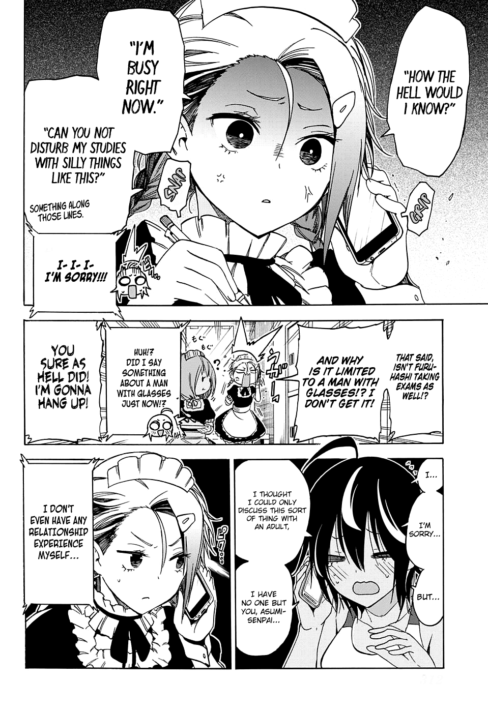 Bokutachi wa Benkyou ga Dekinai Chapter 37 page 13 - Chapter 37: Sometimes, geniuses are interconnected through misunderstandings bui...