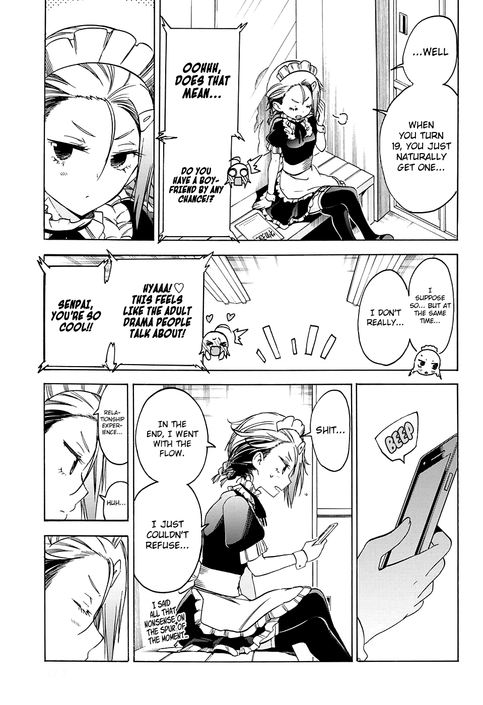 Bokutachi wa Benkyou ga Dekinai Chapter 37 page 14 - Chapter 37: Sometimes, geniuses are interconnected through misunderstandings bui...
