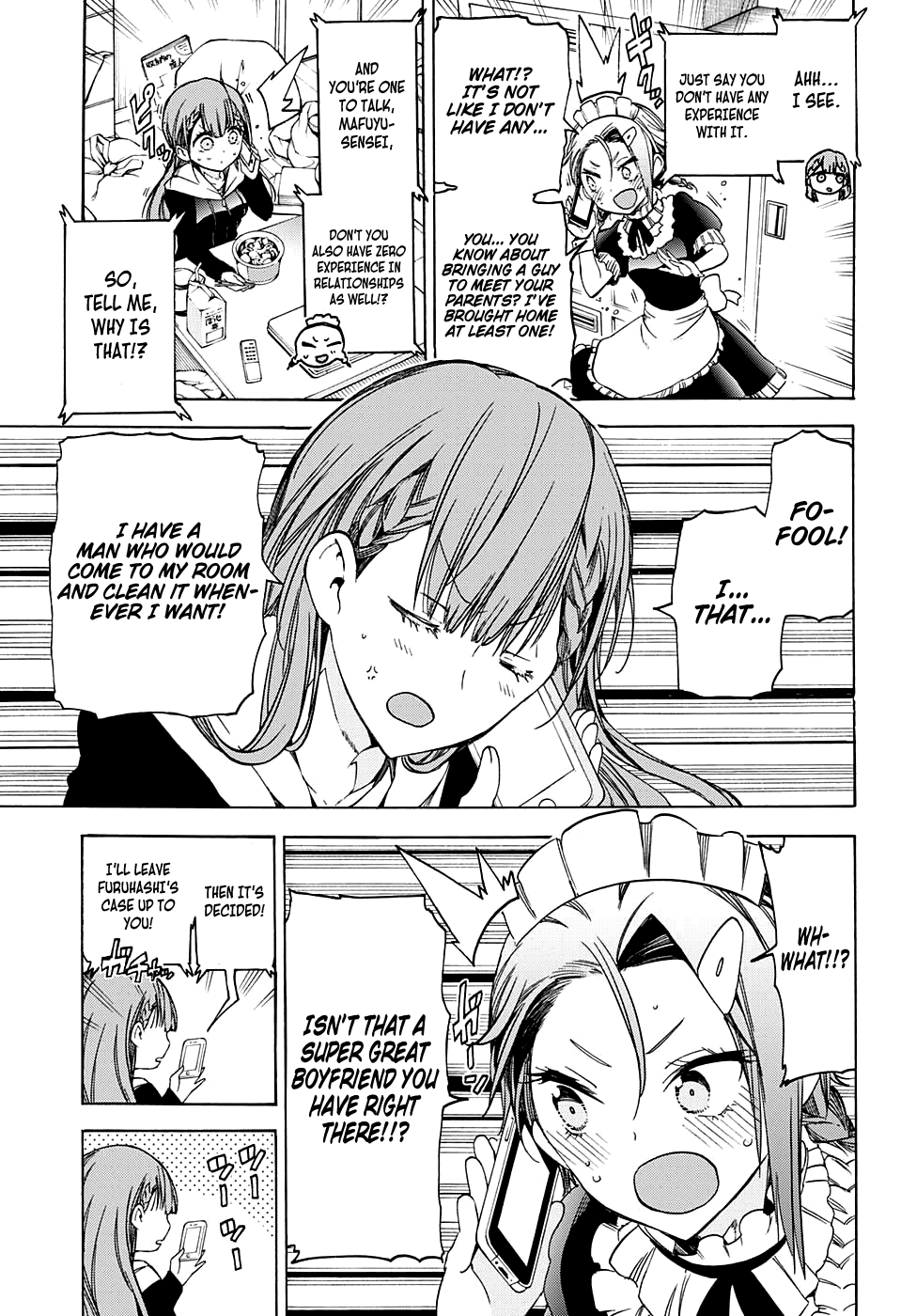 Bokutachi wa Benkyou ga Dekinai Chapter 37 page 16 - Chapter 37: Sometimes, geniuses are interconnected through misunderstandings bui...