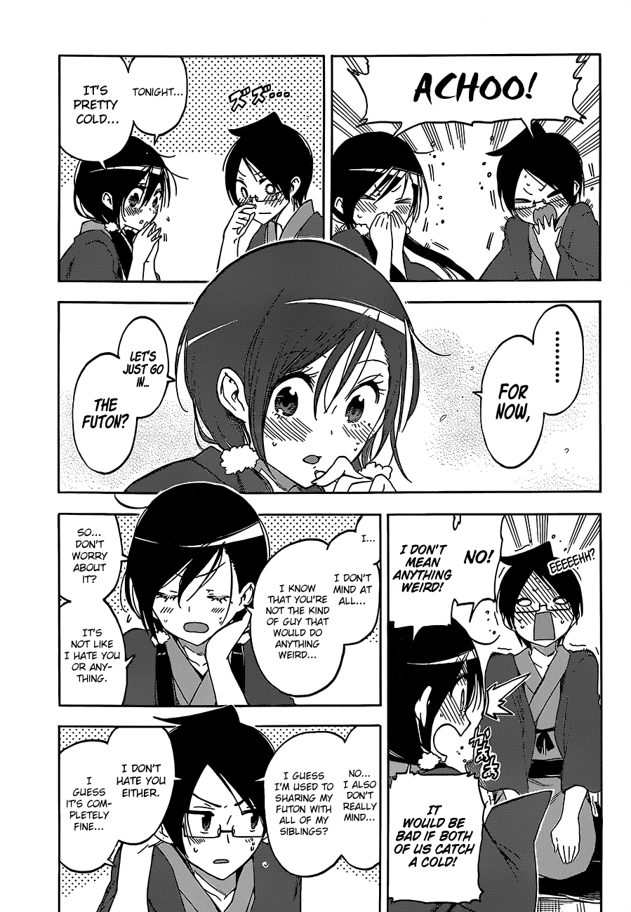 Bokutachi wa Benkyou ga Dekinai Chapter 39 page 10 - Chapter 39: In the eyes of a genius, The Light in the Sky are [X]