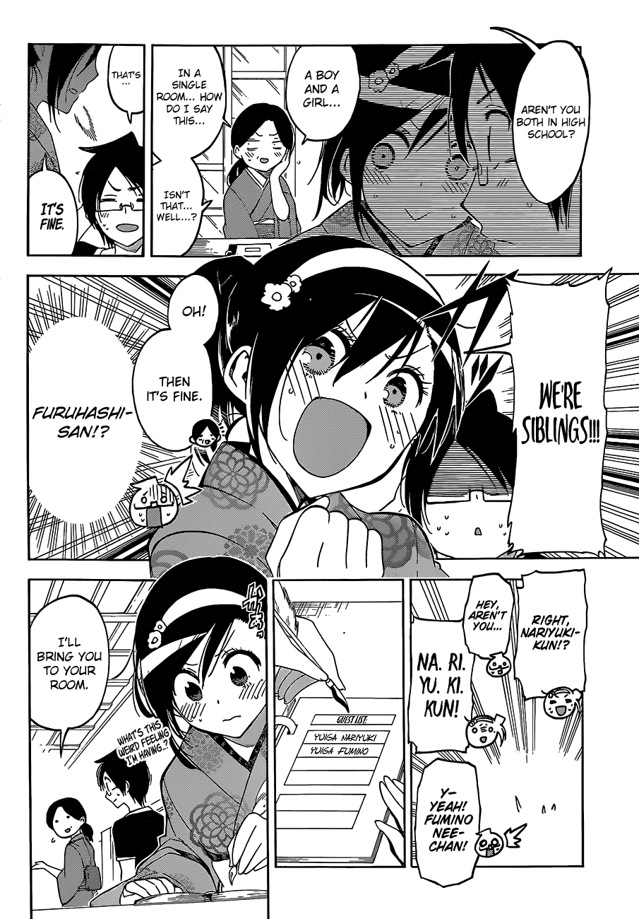 Bokutachi wa Benkyou ga Dekinai Chapter 39 page 7 - Chapter 39: In the eyes of a genius, The Light in the Sky are [X]