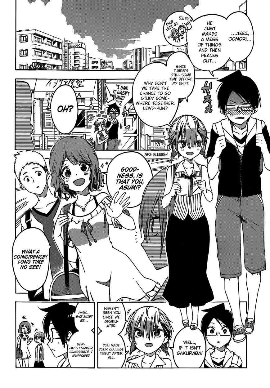 Bokutachi wa Benkyou ga Dekinai Chapter 40 page 5 - Chapter 40: With [X] in her heart, the predecessor confronts her past choices