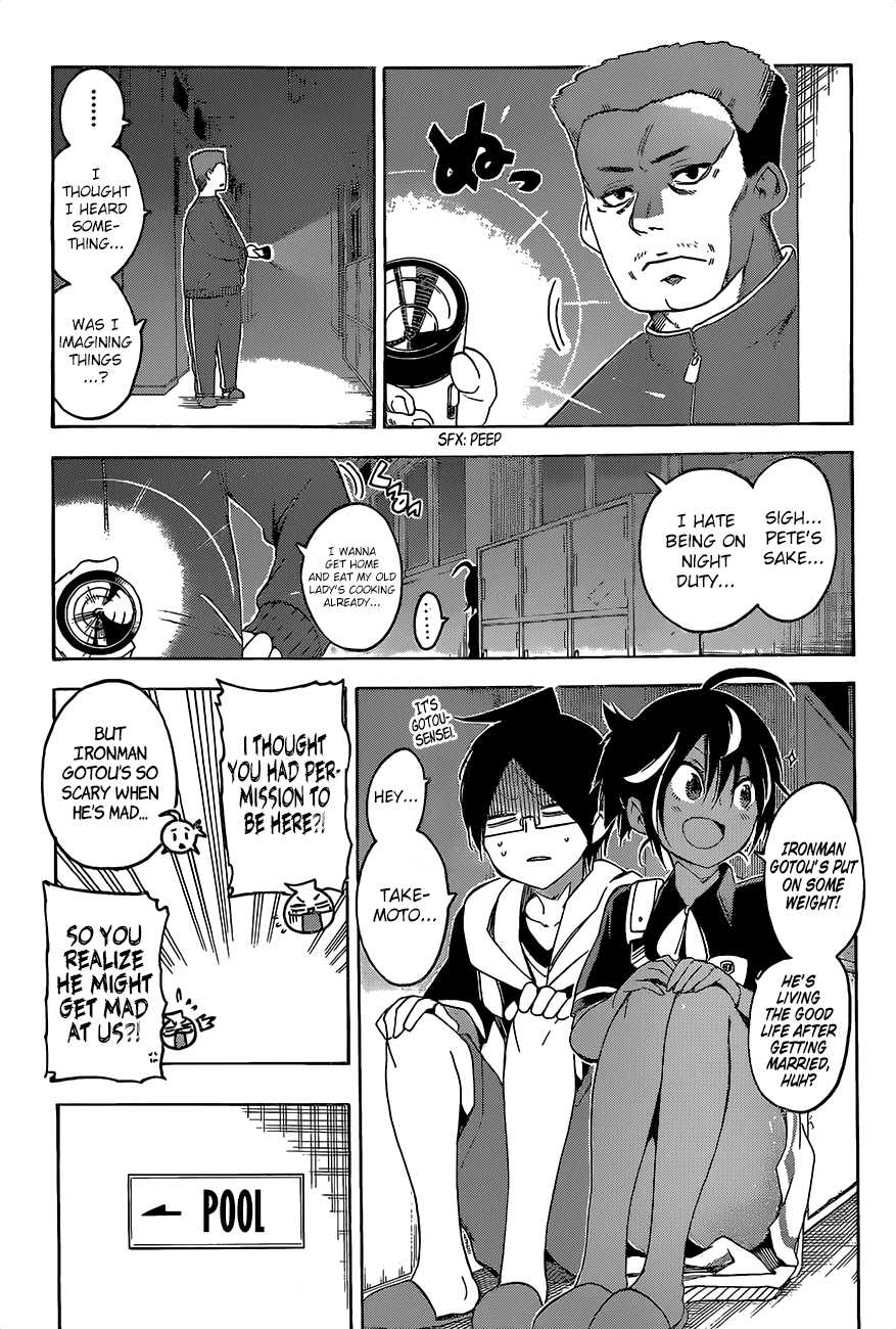 Bokutachi wa Benkyou ga Dekinai Chapter 43 page 8 - Chapter 43: The genius occasionally reminisces about this and that with [X]