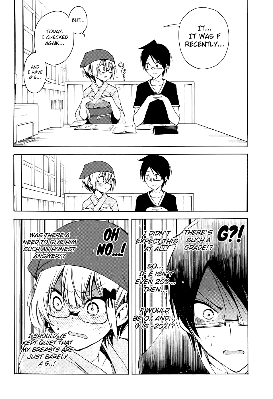 Bokutachi wa Benkyou ga Dekinai Chapter 44 page 11 - Chapter 44: The genius and him each contemplate the evaluation of [X]