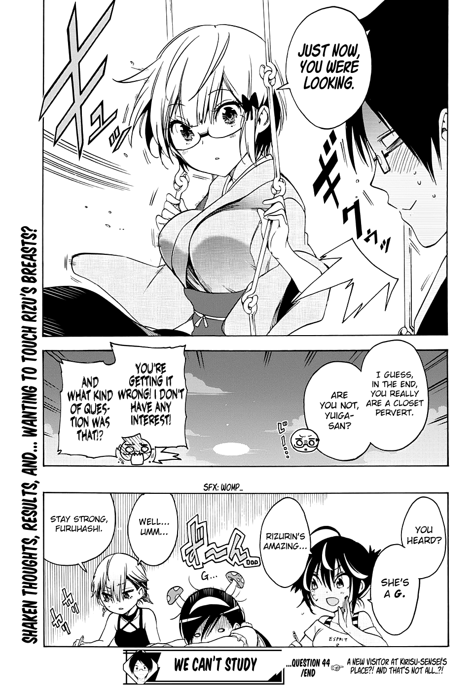 Bokutachi wa Benkyou ga Dekinai Chapter 44 page 20 - Chapter 44: The genius and him each contemplate the evaluation of [X]