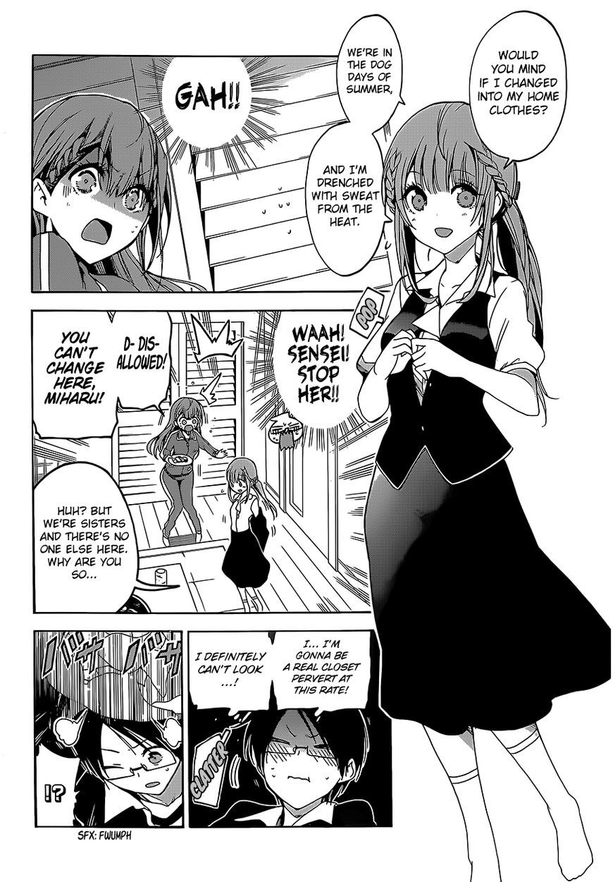 Bokutachi wa Benkyou ga Dekinai Chapter 45 page 11 - Chapter 45: To the predecessor, her [X] is a bolt out of the blue