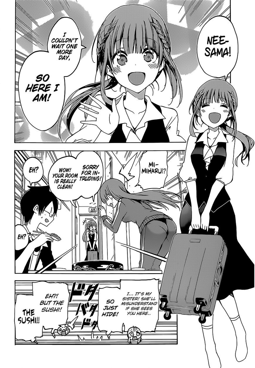 Bokutachi wa Benkyou ga Dekinai Chapter 45 page 7 - Chapter 45: To the predecessor, her [X] is a bolt out of the blue