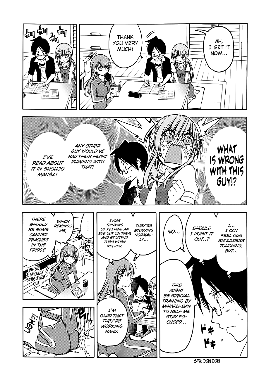 Bokutachi wa Benkyou ga Dekinai Chapter 46 page 10 - Chapter 46: Her charming flirtation will [X] him