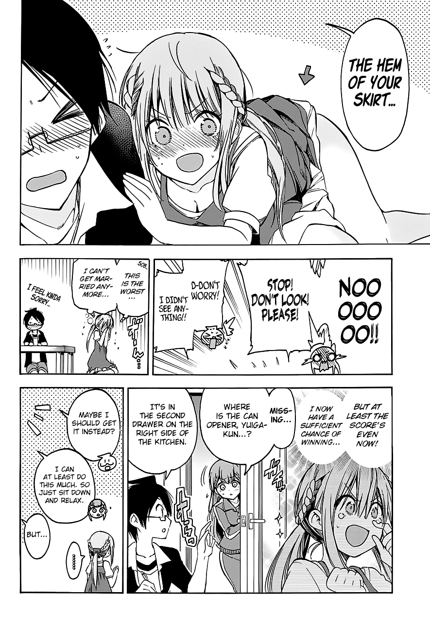 Bokutachi wa Benkyou ga Dekinai Chapter 46 page 13 - Chapter 46: Her charming flirtation will [X] him