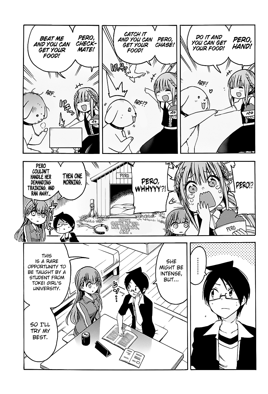 Bokutachi wa Benkyou ga Dekinai Chapter 46 page 6 - Chapter 46: Her charming flirtation will [X] him