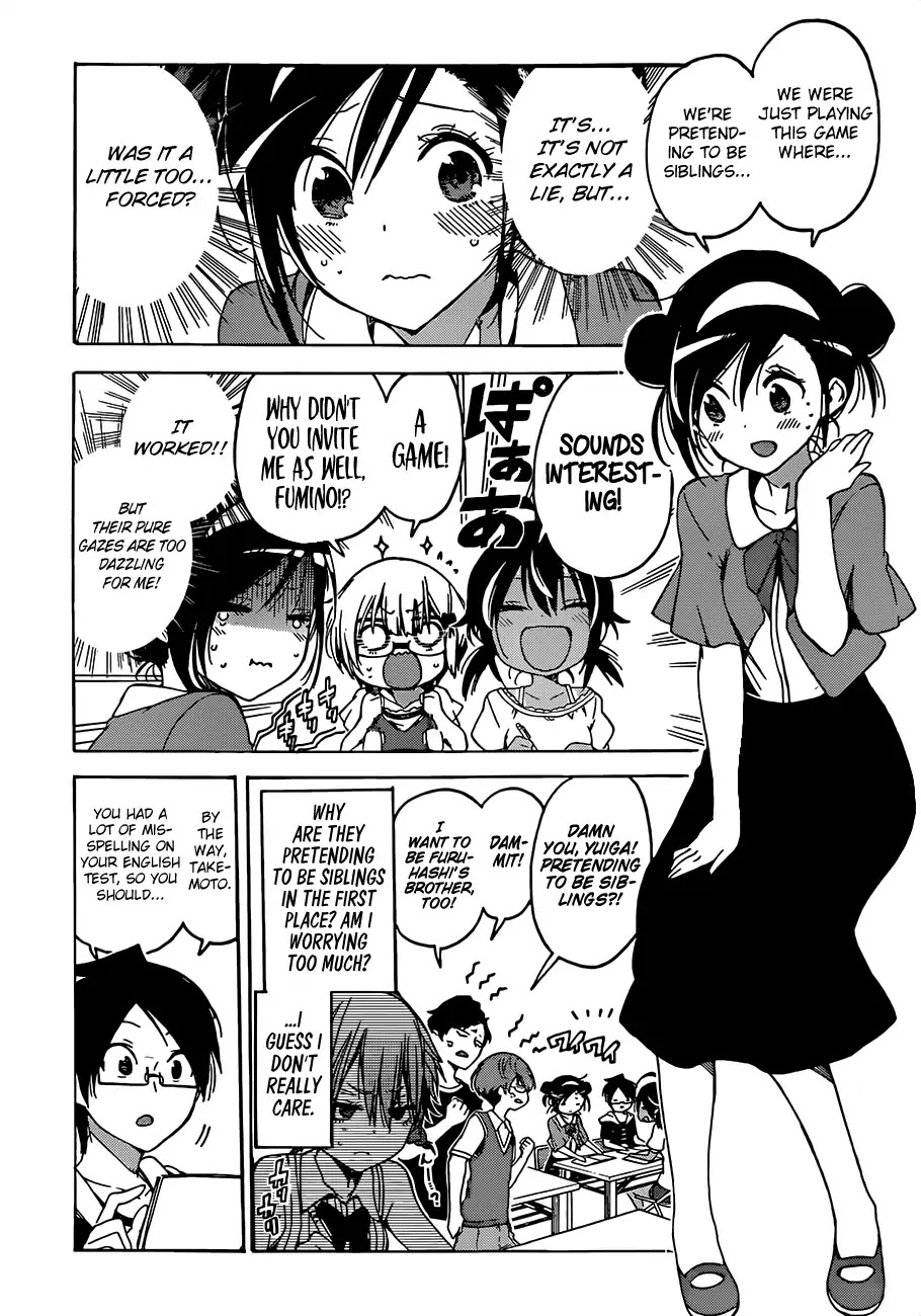 Bokutachi wa Benkyou ga Dekinai Chapter 47 page 10 - Chapter 47: An Utterly Ignorant [X] is an Abyss being gazed upon