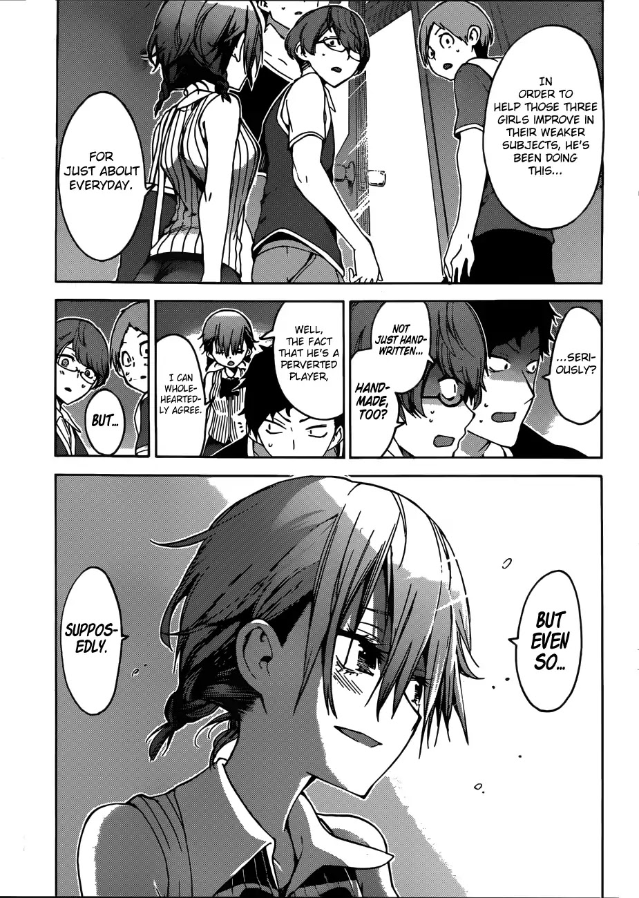 Bokutachi wa Benkyou ga Dekinai Chapter 47 page 18 - Chapter 47: An Utterly Ignorant [X] is an Abyss being gazed upon
