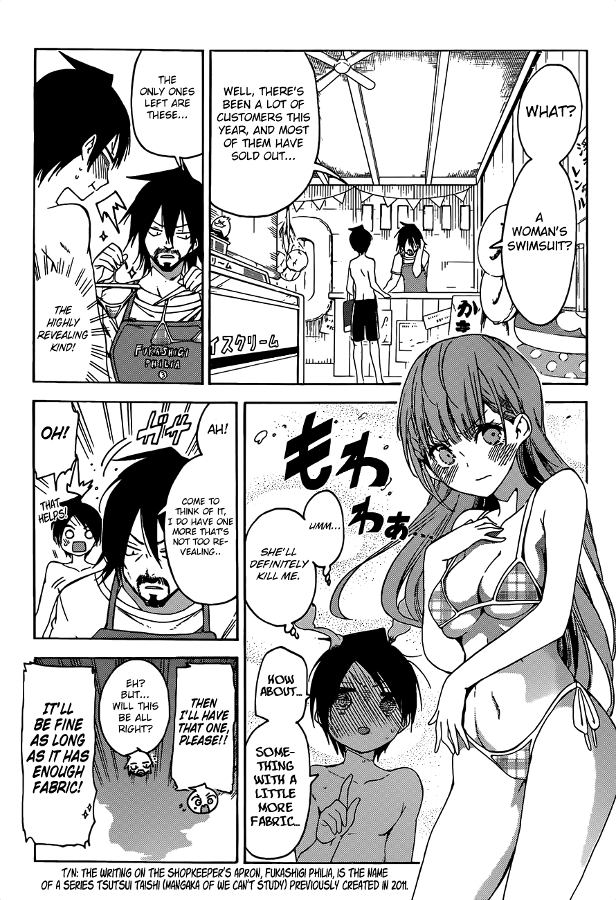 Bokutachi wa Benkyou ga Dekinai Chapter 49 page 10 - Chapter 49: After narrowly avoiding death → [X] is all the predecessor can do
