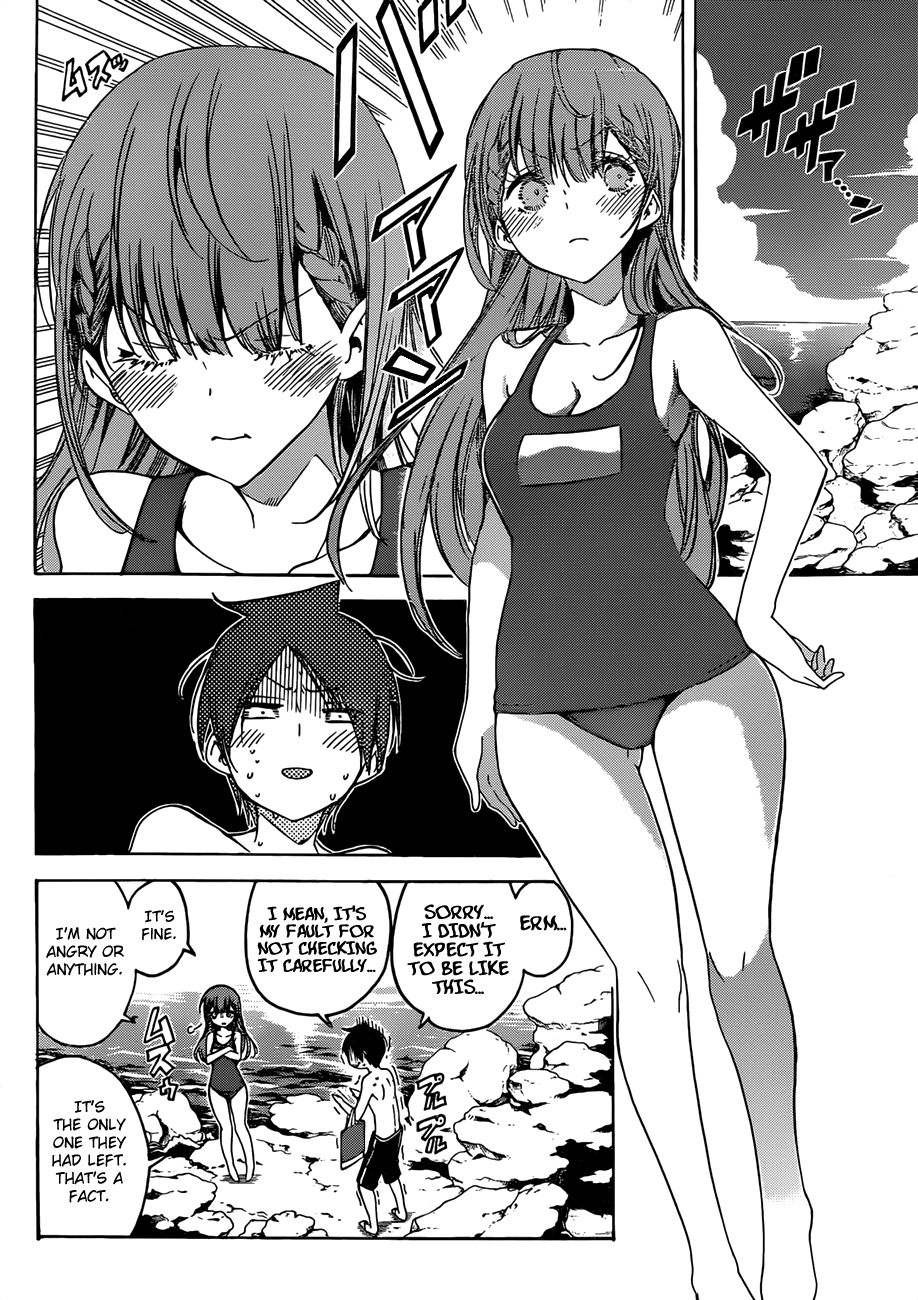 Bokutachi wa Benkyou ga Dekinai Chapter 49 page 11 - Chapter 49: After narrowly avoiding death → [X] is all the predecessor can do