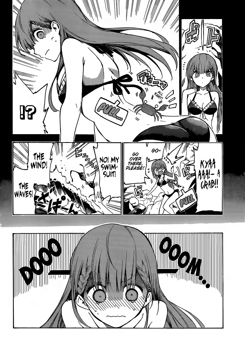 Bokutachi wa Benkyou ga Dekinai Chapter 49 page 3 - Chapter 49: After narrowly avoiding death → [X] is all the predecessor can do