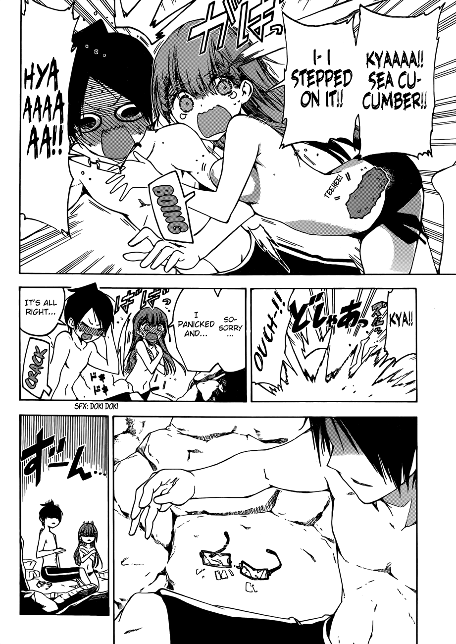 Bokutachi wa Benkyou ga Dekinai Chapter 49 page 7 - Chapter 49: After narrowly avoiding death → [X] is all the predecessor can do