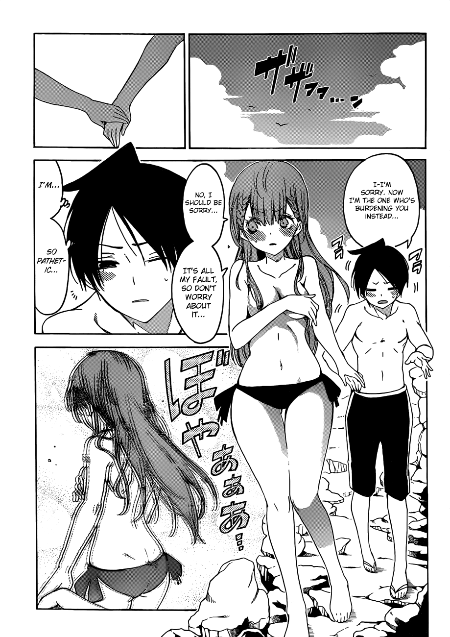 Bokutachi wa Benkyou ga Dekinai Chapter 49 page 8 - Chapter 49: After narrowly avoiding death → [X] is all the predecessor can do