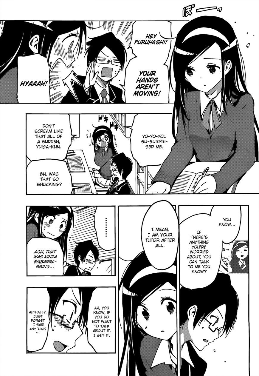Bokutachi wa Benkyou ga Dekinai Chapter 5 page 10 - Chapter 5: The fair genius beyond reach, worries about [X]