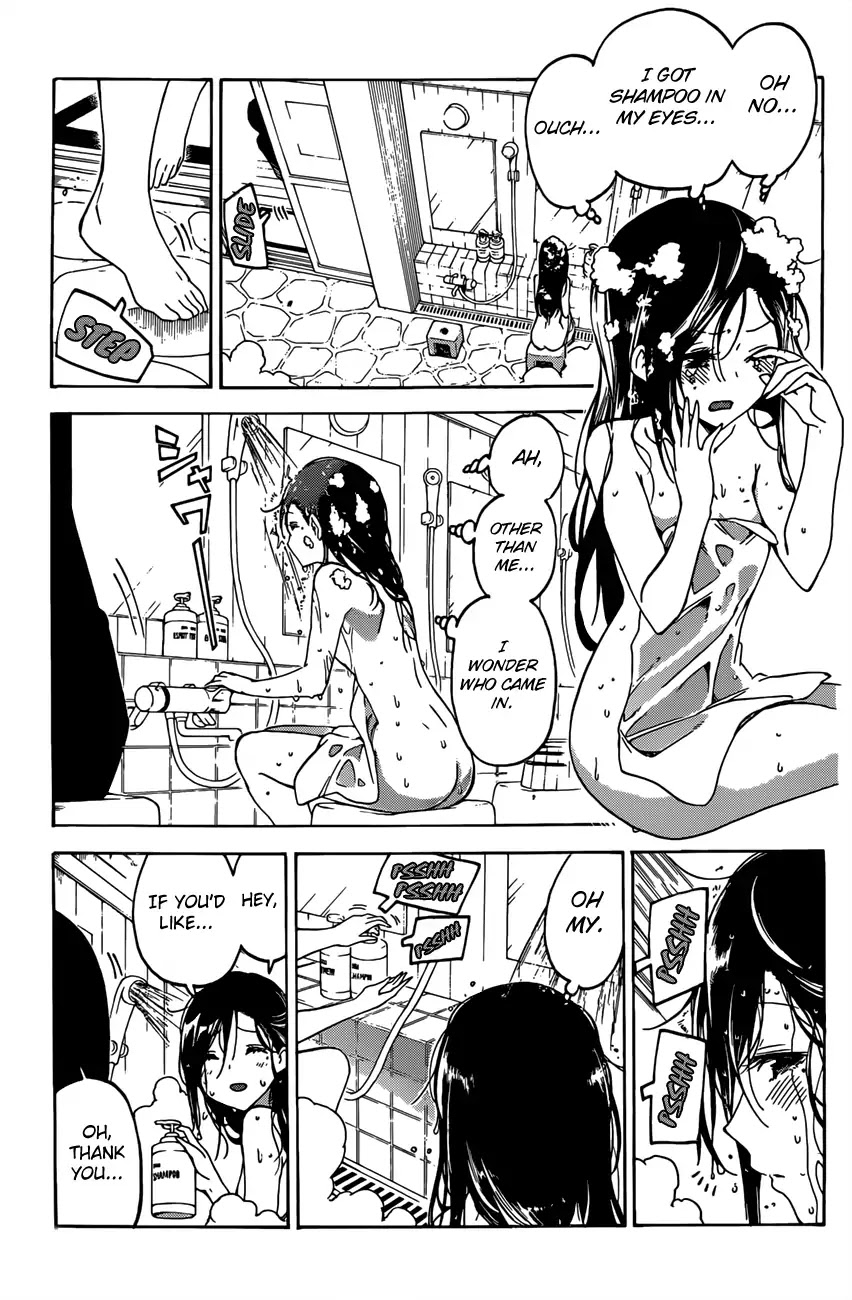 Bokutachi wa Benkyou ga Dekinai Chapter 50 page 9 - Chapter 50: Blooming flowers in hot springs are the genius' traces of [X]