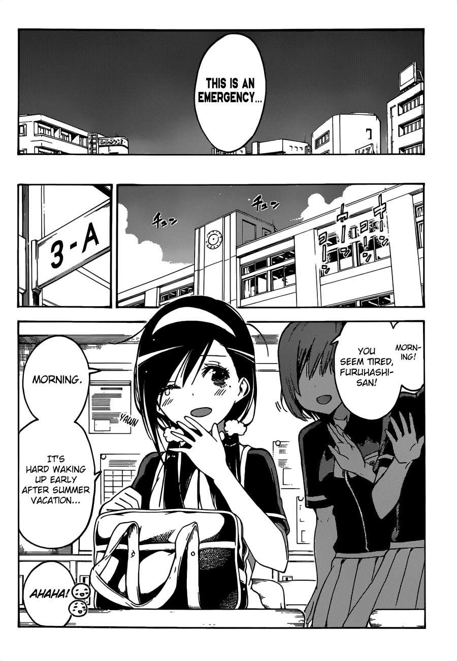 Bokutachi wa Benkyou ga Dekinai Chapter 52 page 3 - Chapter 52: The genius sometimes strives towards investigating an ignorant [X]