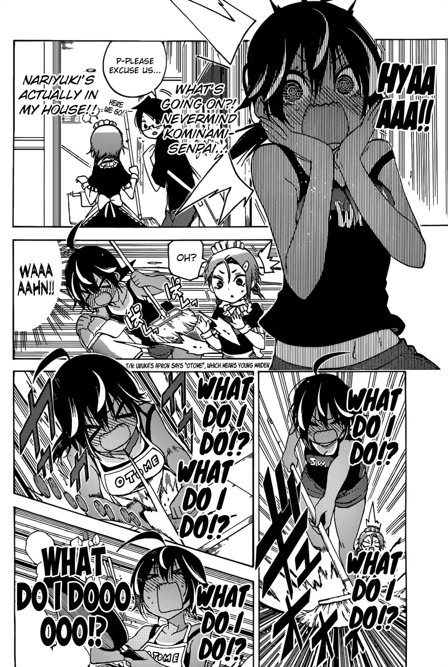 Bokutachi wa Benkyou ga Dekinai Chapter 54 page 12 - Chapter 54: The Predecessor's Pride, Sometimes Goes Against [X]'s situation