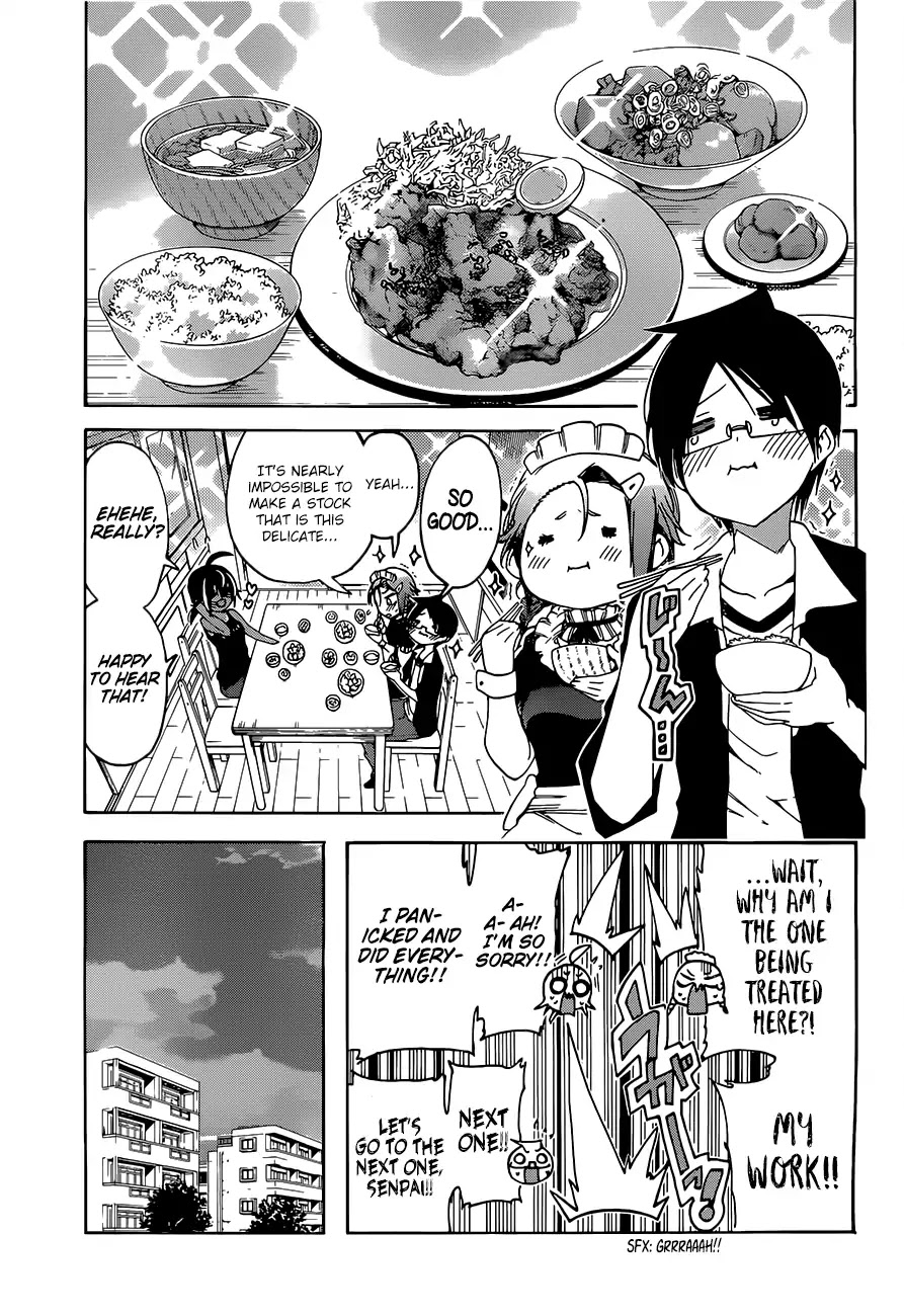 Bokutachi wa Benkyou ga Dekinai Chapter 54 page 13 - Chapter 54: The Predecessor's Pride, Sometimes Goes Against [X]'s situation
