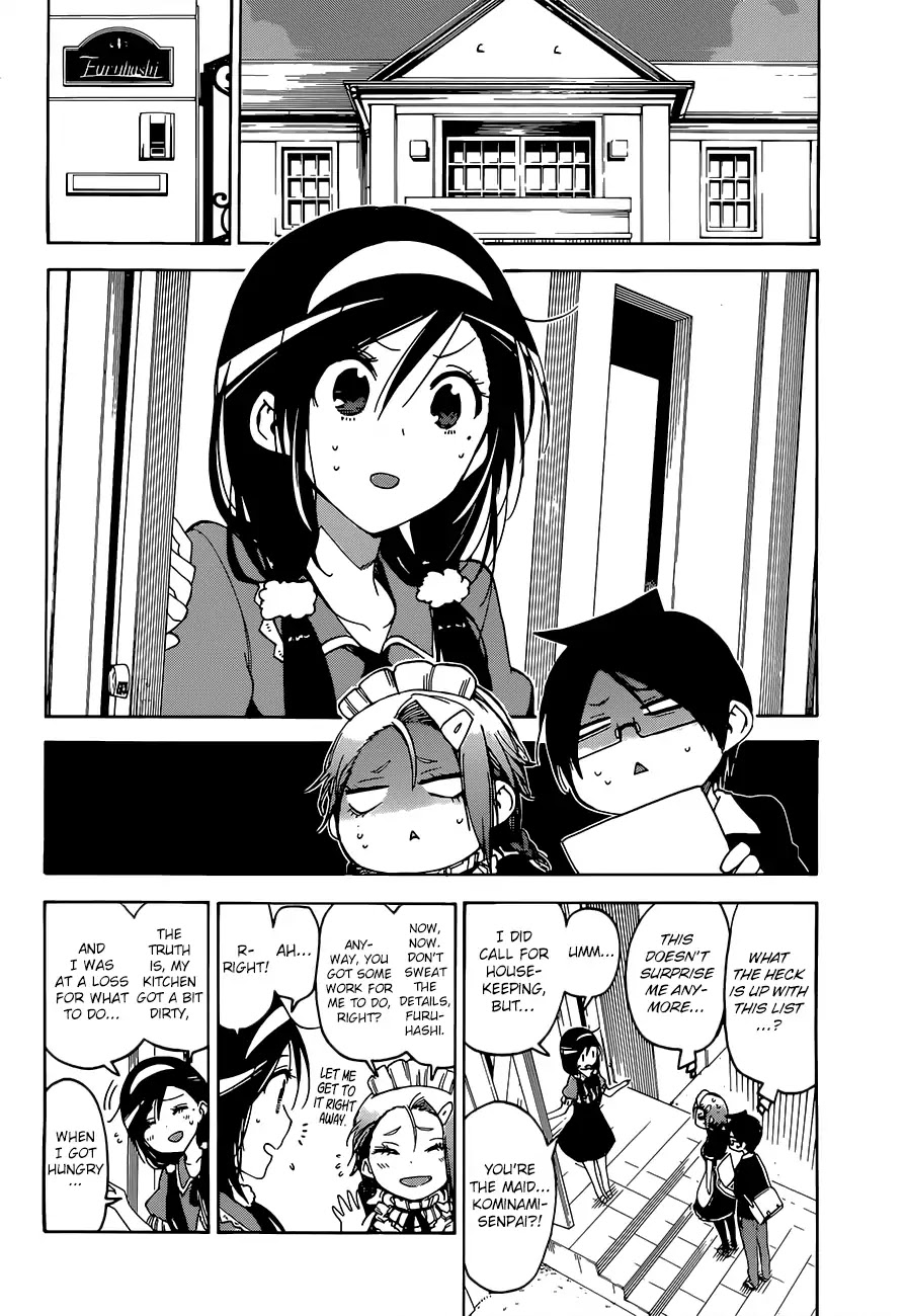 Bokutachi wa Benkyou ga Dekinai Chapter 54 page 14 - Chapter 54: The Predecessor's Pride, Sometimes Goes Against [X]'s situation
