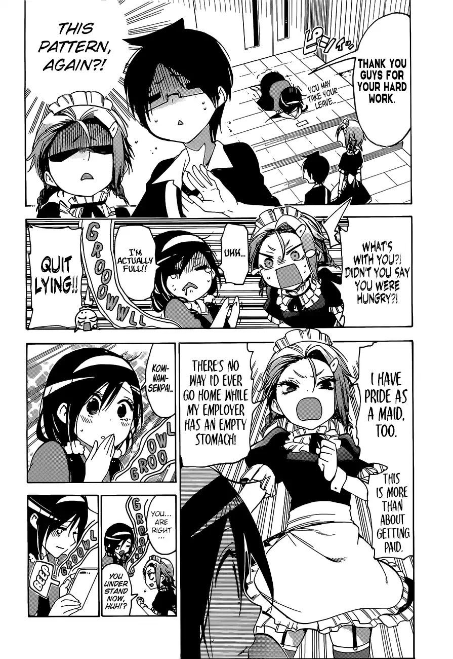 Bokutachi wa Benkyou ga Dekinai Chapter 54 page 16 - Chapter 54: The Predecessor's Pride, Sometimes Goes Against [X]'s situation
