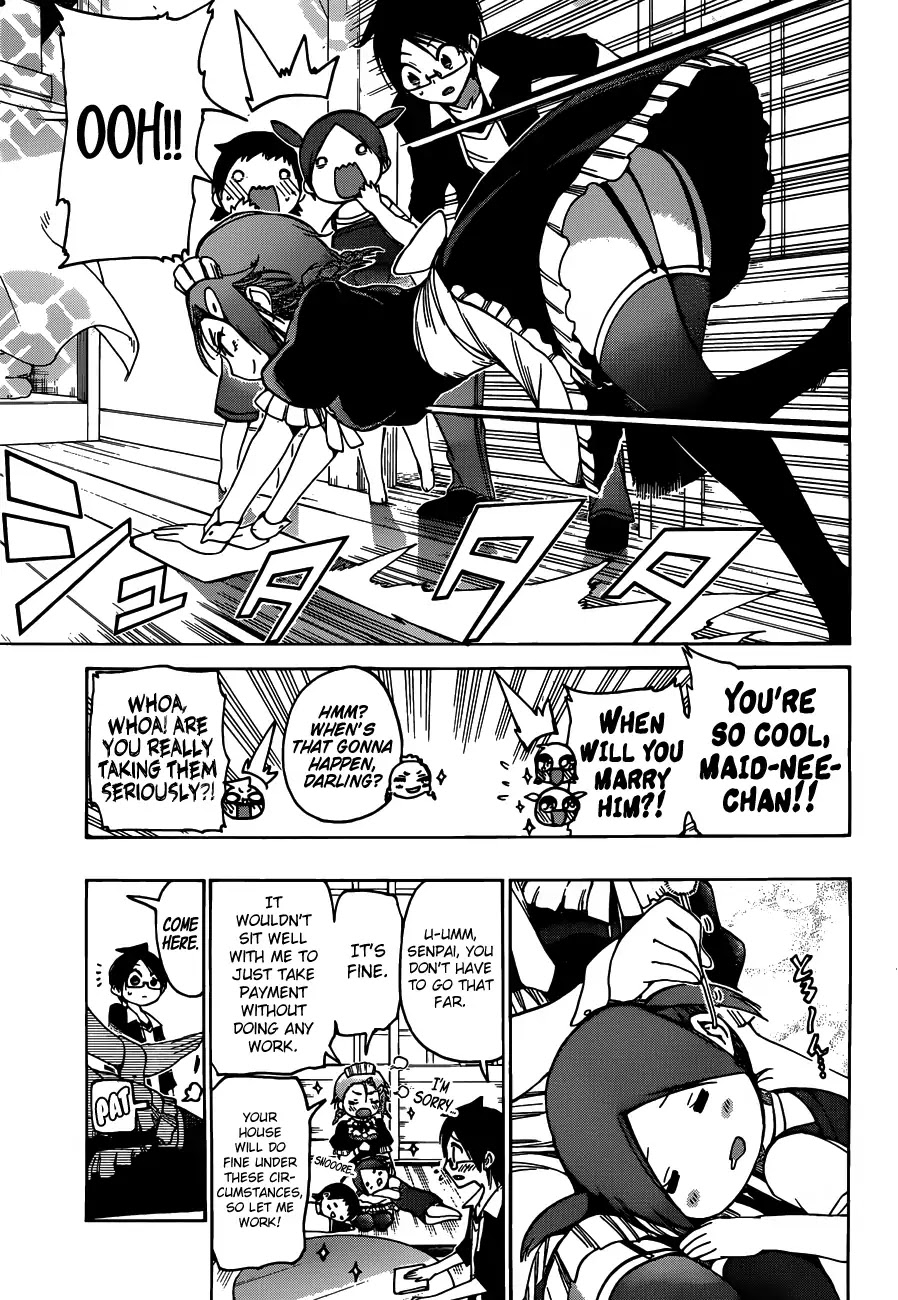 Bokutachi wa Benkyou ga Dekinai Chapter 54 page 19 - Chapter 54: The Predecessor's Pride, Sometimes Goes Against [X]'s situation