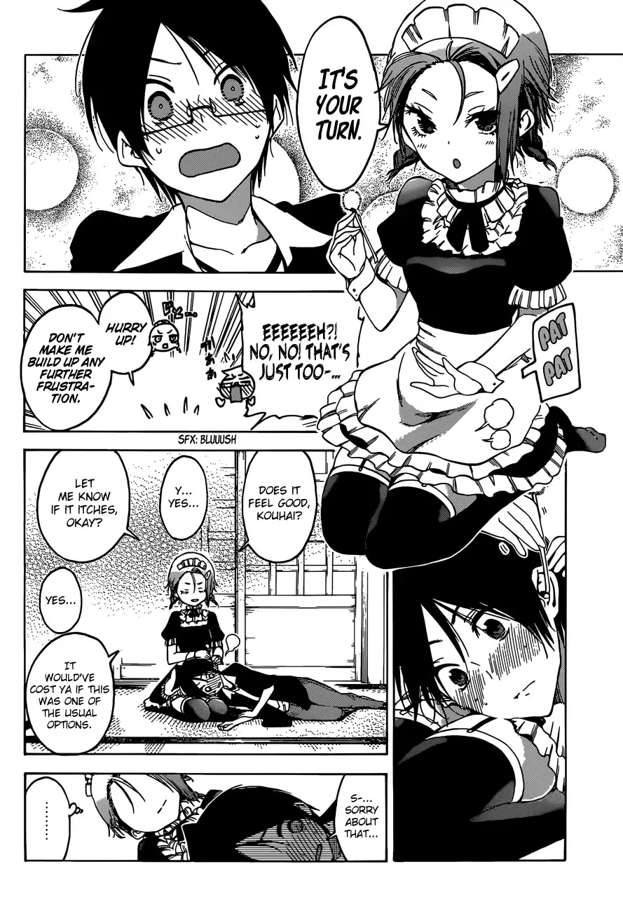 Bokutachi wa Benkyou ga Dekinai Chapter 54 page 20 - Chapter 54: The Predecessor's Pride, Sometimes Goes Against [X]'s situation
