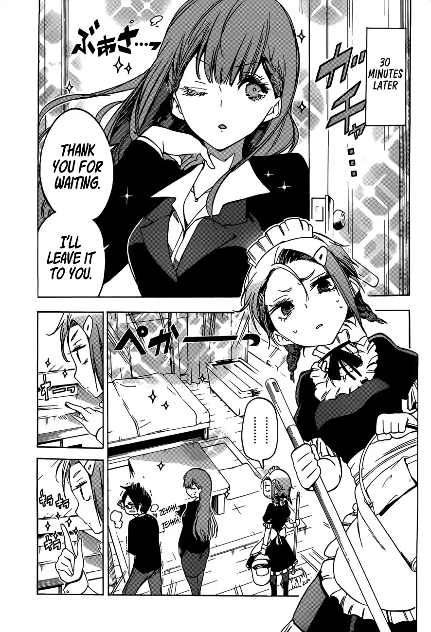 Bokutachi wa Benkyou ga Dekinai Chapter 54 page 9 - Chapter 54: The Predecessor's Pride, Sometimes Goes Against [X]'s situation